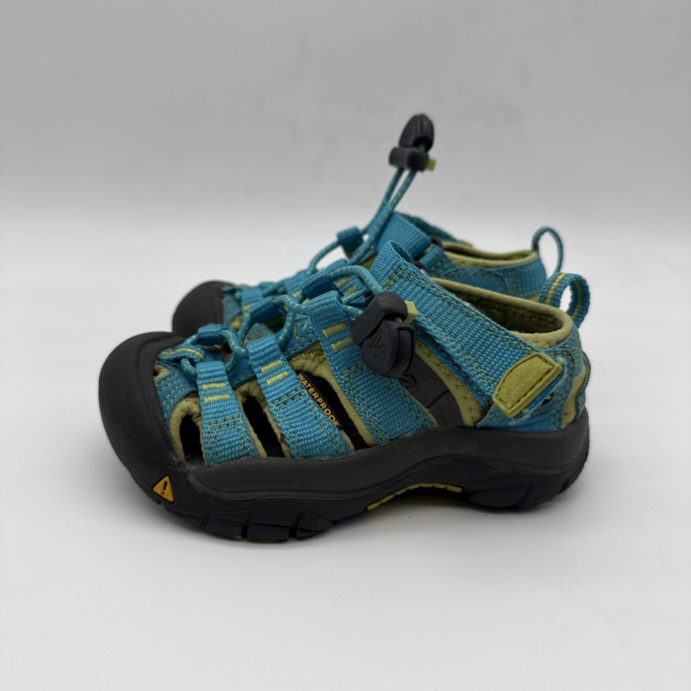 Keen Kids Size US 8 Unisex Newport H2 Blue Hiking Water Flat Slip On Sandals